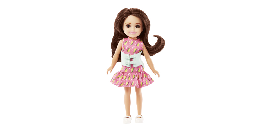 Meet Chelsea – a Children’s Doll With Scoliosis