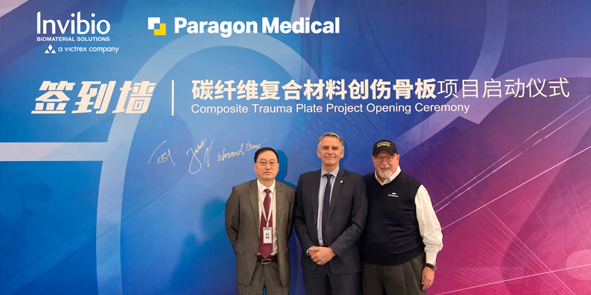 Invibio and Paragon Medical Team Up to Produce PEEK Trauma Devices