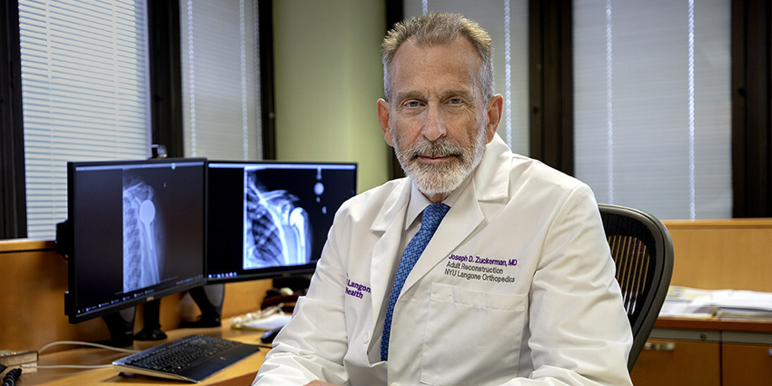 Joseph D. Zuckerman, MD, Receives Lifetime Achievement Award