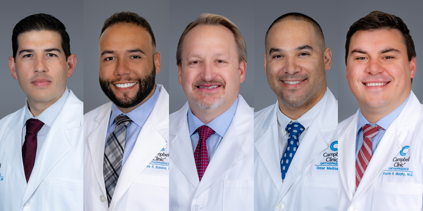 Five Physicians Join Campbell Clinic