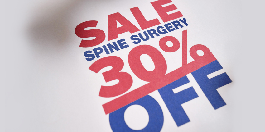 How Price Sensitive Are Spine Patients?