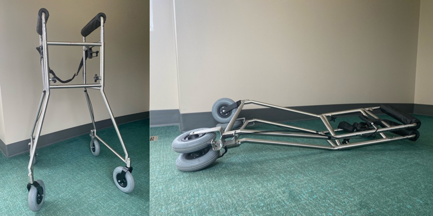 A Unique Free-Standing Walker Delivers Freedom to Roam