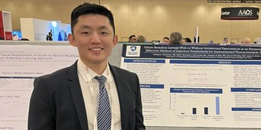 Andrew Kim Wins Best Paper at 2024 NASS
