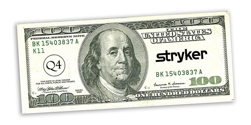 Stryker’s Q4 Sales Growth Leads Industry