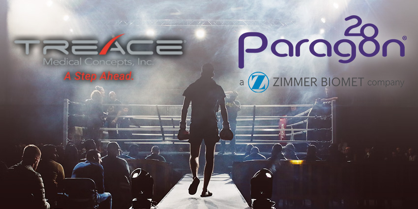 Treace Sues Zimmer and Paragon 28 Over Patents