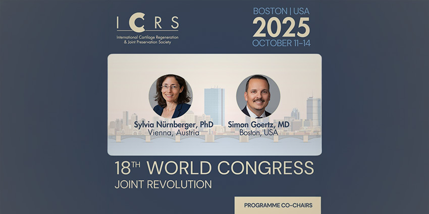 The ‘Joint Revolution’ in Boston: Inside the 18th Cartilage Congress