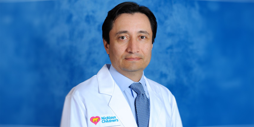Jaime A. Gomez, M.D. Joins Nicklaus Childrens