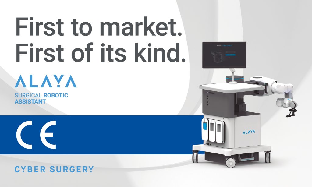 The first CE-certified Surgical Robotic Assistant for Spine on the market with patented Kinematic Navigation Technology
