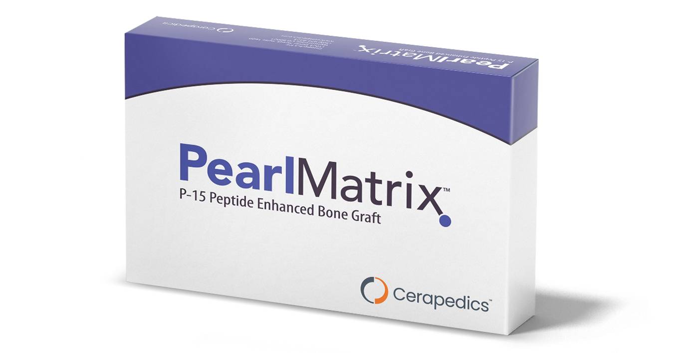 Cerapedics’ PearlMatrix P-15 Peptide Enhanced Bone Graft, The First and Only Proven Bone Growth Accelerator, Now Approved for Expanded Indications for Use